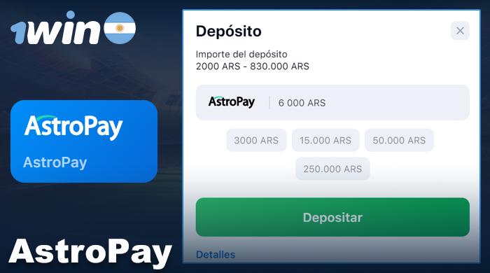 AstroPay en 1win