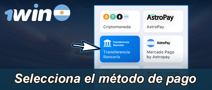 Seleccione un método de pago