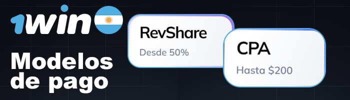 Modelo de pago para los jugadores de 1win Argentina