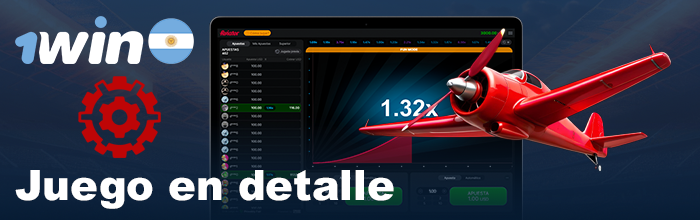 Detalles de 1win Aviator