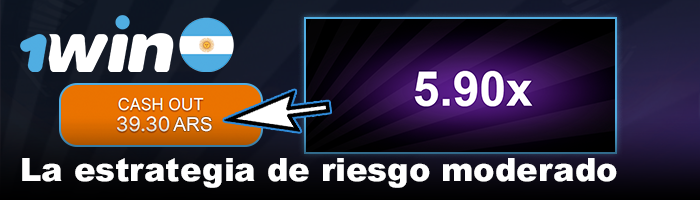 Estrategia de riesgo moderado en 1win