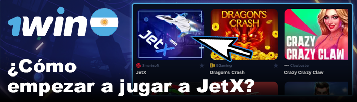 Empieza a jugar a JetX en la web de 1win