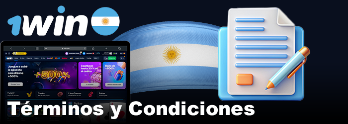 Términos principales para los jugadores de 1win Argentina